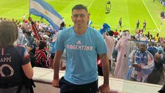 Fue goleador en Chile y ahora es hincha en el Mundial: “Los sudamericanos tenemos otra pasión”