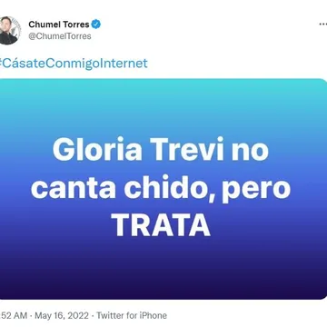 ¿Qué dijo Chumel Torres sobre Gloria Trevi?