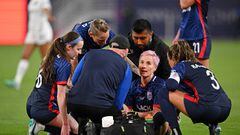 The USWNT icon did not get the ending that she had planned. Her glittering career had a premature finale as she was forced off minutes into farewell game.