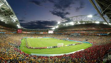 Australia Stadium in Sydney.
