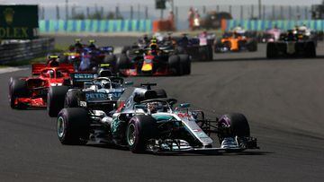 Vettel survives Bottas collision as Hamilton extends championship lead