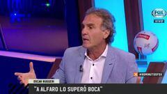 Ruggeri: "A Alfaro lo superó Boca; es muy grande y te supera"