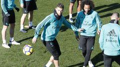 Cristiano vuelve con el grupo; Ramos y Varane, disponibles