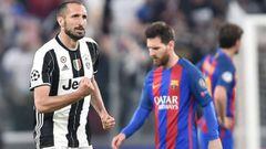 Chiellini explica cómo hay que intentar parar a Messi