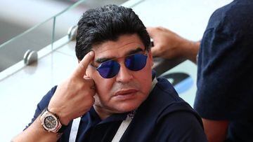 Maradona en Rusia. 