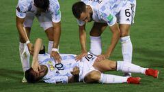 Messi was left crumpled in a heap during Argentina&#039;s win against Venezuela after Martinez inflicted a tackle which Argentine media is calling &quot;criminal&quot;.