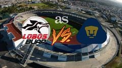 Lobos BUAP vs Pumas (1-1): Resumen del partido y goles