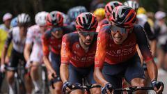Egan Bernal luchó en la etapa 6 del Tour de Francia