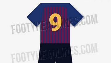 Así sería el posible diseño de la camiseta de Barcelona 2018-19