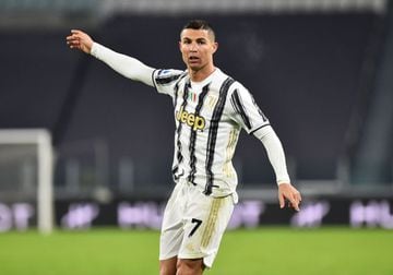 Soccer Football - Serie A - Juventus v Udinese - Allianz Stadium, Turin, Italy - January 3, 2021 Juventus' Cristiano Ronaldo reacts REUTERS/Massimo Pinca