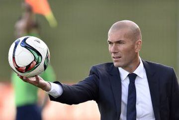 Zinedine Zidane (2016-2018).