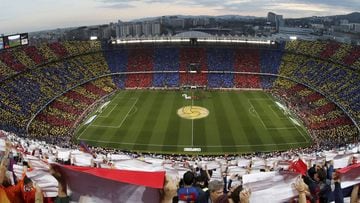 Mosaico en un Cl&aacute;sico Barcelona-Real Madrid.