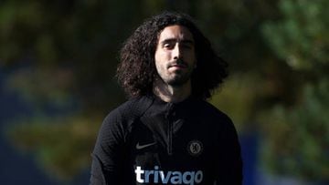 Chelsea's Marc Cucurella during a training session at The Cobham Training Centre, Stoke d'Abernon. Picture date: Monday October 10, 2022. (Photo by Nick Potts/PA Images via Getty Images)
