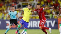 Colombia 1x1: Puerta y Castilla, motores de la Selección ante Brasil