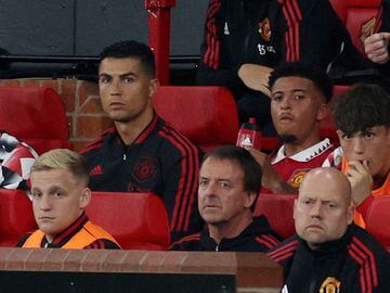 Benched again | Manchester United's Cristiano Ronaldo getting used to being a substitute.