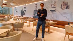 Rafa Nadal en su restaurante 'Roland Garros'