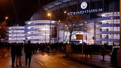 Soccer Football - FA Cup - Fourth Round - Manchester City v Arsenal - Etihad Stadium, Manchester, Britain - January 27, 2023 General view outside the stadium before the match Action Images via Reuters/Jason Cairnduff