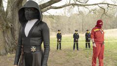 Esta imagen difundida por HBO muestra a Regina King en una escena de &quot;Watchmen&quot;. La serie est&aacute; nominada a 26 premios Emmy, incluido uno por serie limitada excepcional.