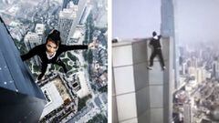 Wu Yongning, famoso youtuber, graba su propia muerte al resbalar de un rascacielos. Imagen: YouTube