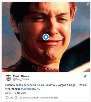 Los memes que destrozan a la Roja tras caer con Perú