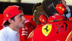 Carlos Sainz (Ferrari). F1 2021.