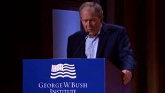 Lo han visto 10 millones de personas: el error viral de Bush con Ucrania e Irak