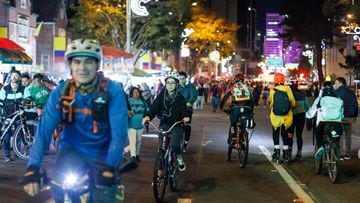 Ciclovía nocturna en Bogotá: fecha, horarios y qué se sabe