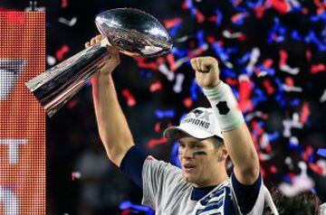 Tom Brady con cuatro anillos el nuevo Dios de la NFL.