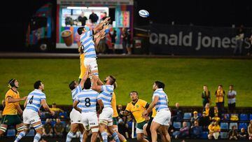 Australia - Argentina: horario, TV y dónde ver a Los Pumas en el Tri Nations de rugby