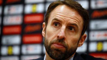 Soccer Football - England - Gareth Southgate Press Conference - St. George&rsquo;s Park, Burton upon Trent, Britain - March 15, 2018   England manager Gareth Southgate during the press conference   Action Images via Reuters/Jason Cairnduff