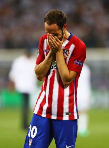The defining moment, the defining penalty, the Champions League final in Milan. Juanfran has probably never felt so alone in his entire life. He'll have to forgive himself and regroup for Euro 2016, as there are talented replacements waiting in the wings.