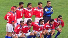 La Roja en Francia 1998. 