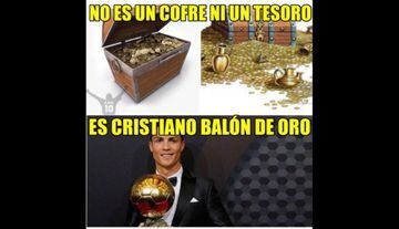 Los memes del Balón de Oro 2017