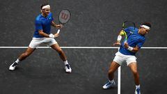Federer y Nadal ganaron a Querrey y Sock.