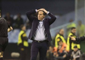 A frustrated and disappointed Berizzo.