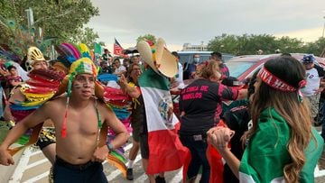 Houston fue un carnaval: el color del México vs Canadá