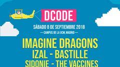 El DCODE 2018 desvela su cartel, con Imagine Dragons