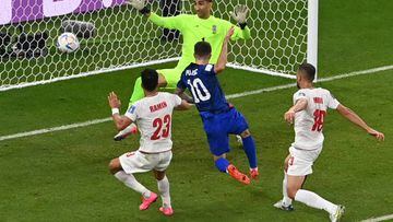 Pulisic marca el gol d Estados Unidos a Irán.