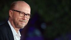 (FILES) In this file photo taken on October 16, 2015 Canadian film director Paul Haggis poses on the red carpet during the Rome Film Festival in Rome. - Oscar-winning Canadian director Paul Haggis was arrested in southern Italy on suspicion of aggravated sexual assault, Italian news agencies reported on June 19, 2022, citing local prosecutors. (Photo by Tiziana FABI / AFP)