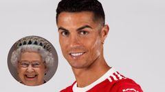 La reina Isabel II pide un autógrafo y 80 camisetas de Cristiano Ronaldo