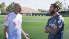 La charla de Zidane con Sergio Ramos sobre el retiro