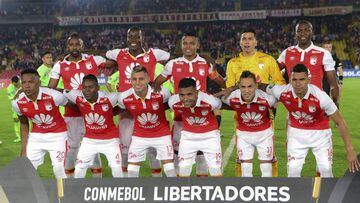 Independiente Santa Fe ser&aacute; el rival de Wanderers en la Libertadores. 