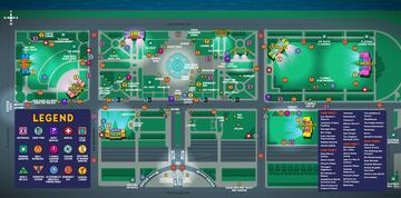 Mapa del festival Lollapalooza 2022: escenarios, zona de comida, sanitarios, servicios médicos y más.