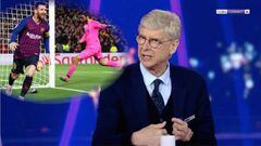 Wenger explica en 30 segundos el 3-0 del Barça ante Liverpool