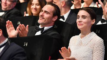Joaquin Phoenix y Rooney Mara son la nueva pareja estrella de Hollywood