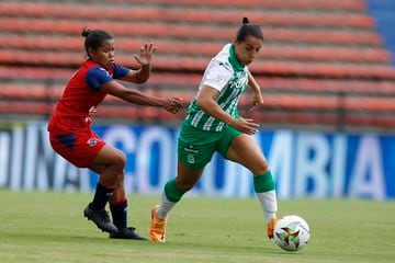 Partido de Liga Femenina entre Atlético Nacional y DIM-Formas Íntimas.