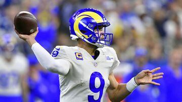 The Los Angeles Rams remain undefeated after defeating the Tampa Bay Buccaneers 34-24. Matt Stafford threw for over 300 yards and four touchdowns.