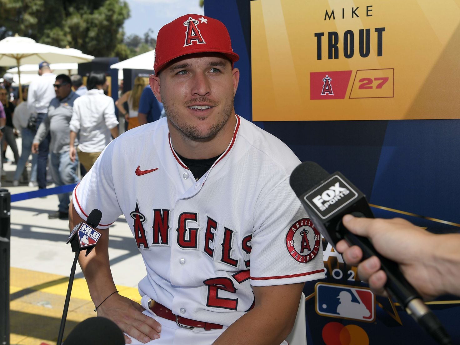mike trout all star shirt