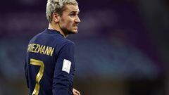 DOHA - Antoine Griezmann of France during the FIFA World Cup Qatar 2022 group D match between Tunisia and France at Education City Stadium on November 30, 2022 in Doha, Qatar. AP | Dutch Height | MAURICE OF STONE (Photo by ANP via Getty Images)