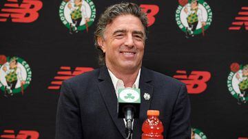 Boston Celtics owner Wyc Grousbeck doesn't think a repeat of last season's success is guaranteed in 2022-23.